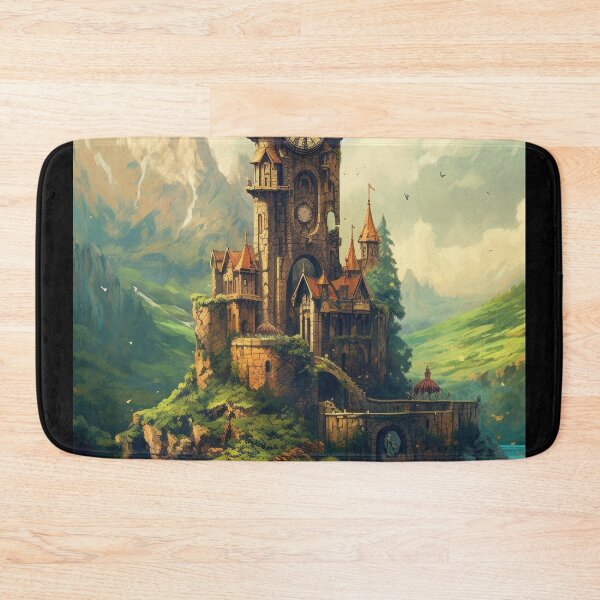 Item preview, Vintage Clock Tower designed and sold by InsanseCreation.