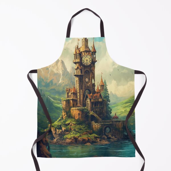Item preview, Vintage Clock Tower designed and sold by InsanseCreation.