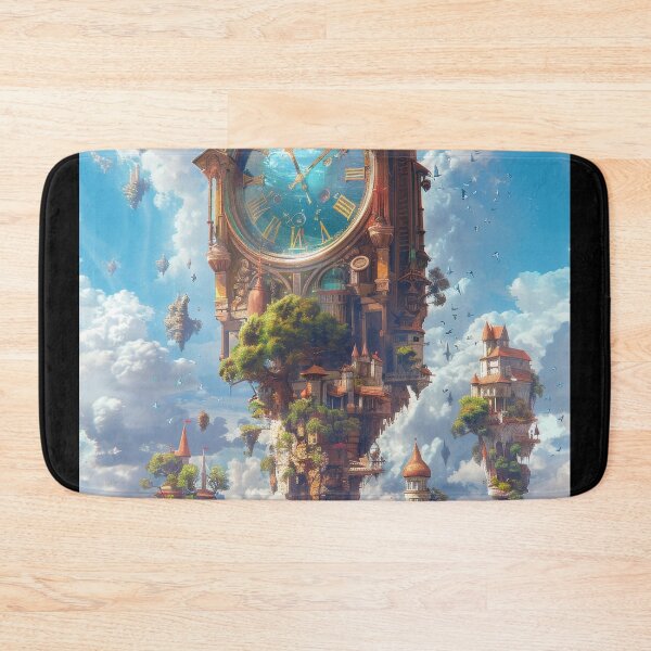 Item preview, Vintage Clock Tower designed and sold by InsanseCreation.