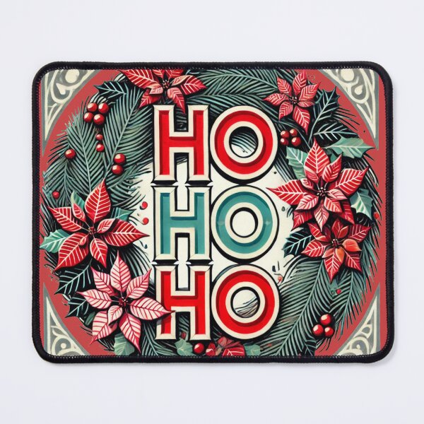 Item preview, Retro Ho Ho Ho designed and sold by FrictionMaxxing.