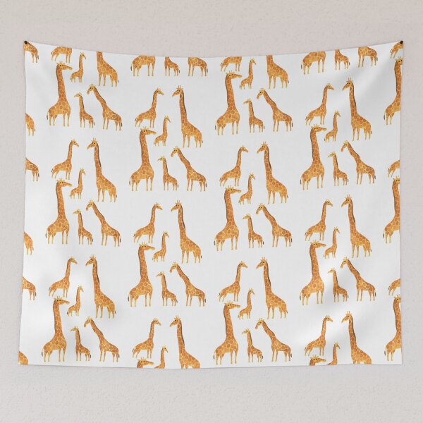 Item preview, Happy Giraffes  designed and sold by Zuzana Clark.