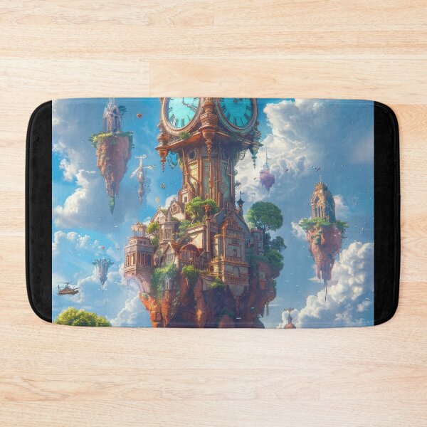 Item preview, Vintage Clock Tower designed and sold by InsanseCreation.