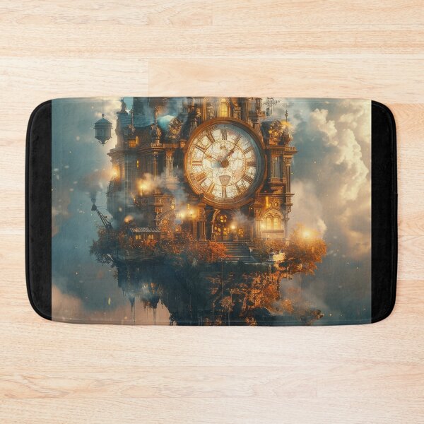 Item preview, Vintage Clock Tower designed and sold by InsanseCreation.