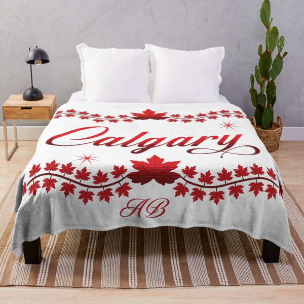 Item preview, Calgary Alberta Canada in a Big Bold and Red Design by Tjays on a Cool designed and sold by TJays.