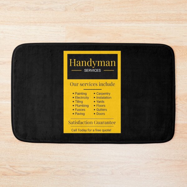 Item preview, Handyman services 2 designed and sold by RedWolfDisigne.