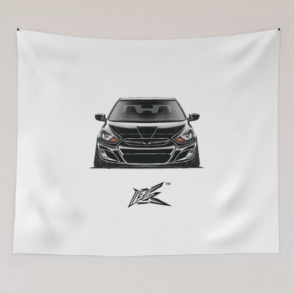 Item preview, hyundai verna solaris accent black designed and sold by NaquashM.
