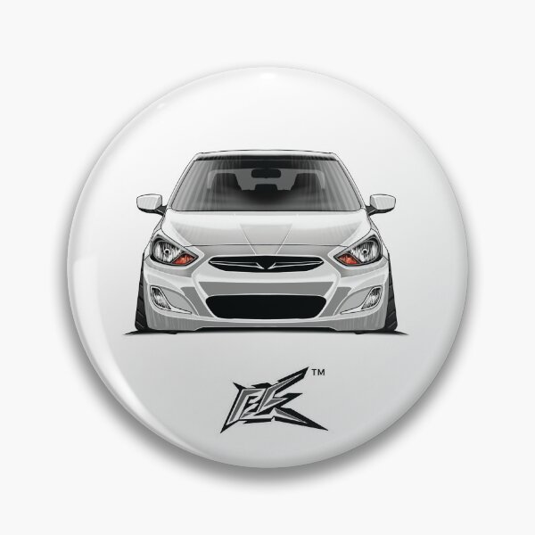 Artikelvorschau, hyundai verna solaris akzent weiß entworfen und verkauft von NaquashM.