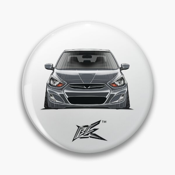 Artikelvorschau, hyundai verna solaris akzent grau entworfen und verkauft von NaquashM.