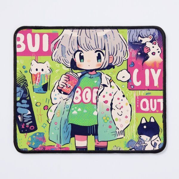 Item preview, Cute Anime girl with the concept `Colourful Candy` designed and sold by Chills-shop.