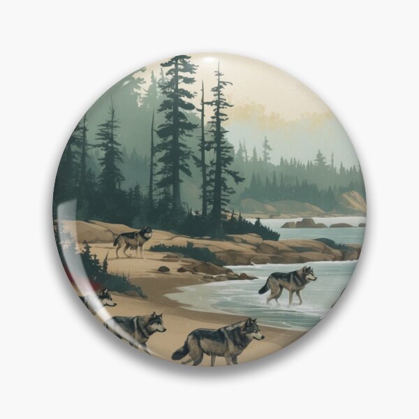Item preview, Isle Royale National Park Postcard Vintage Retro Travel designed and sold by TravelPostcardGems.