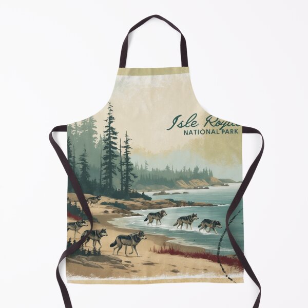Item preview, Isle Royale National Park Postcard Vintage Retro Travel designed and sold by TravelPostcardGems.