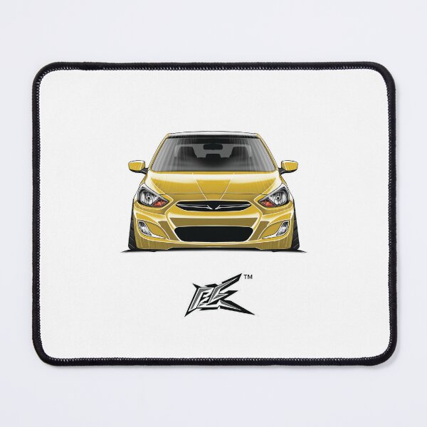 Item preview, hyundai verna solaris accent yellow  designed and sold by NaquashM.