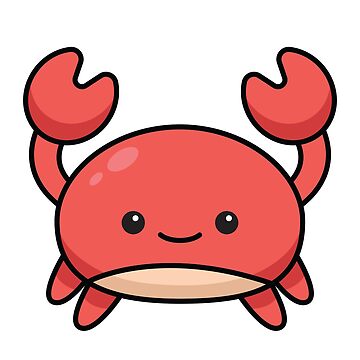 Kawaii Sea Animals Set Poster