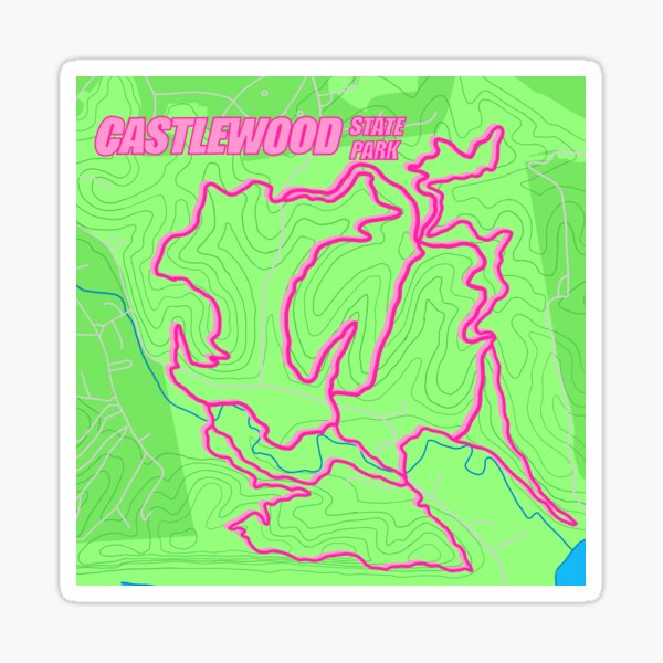 Castlewood State Park Sticker