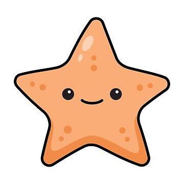 Kawaii Sea Animals Set Poster