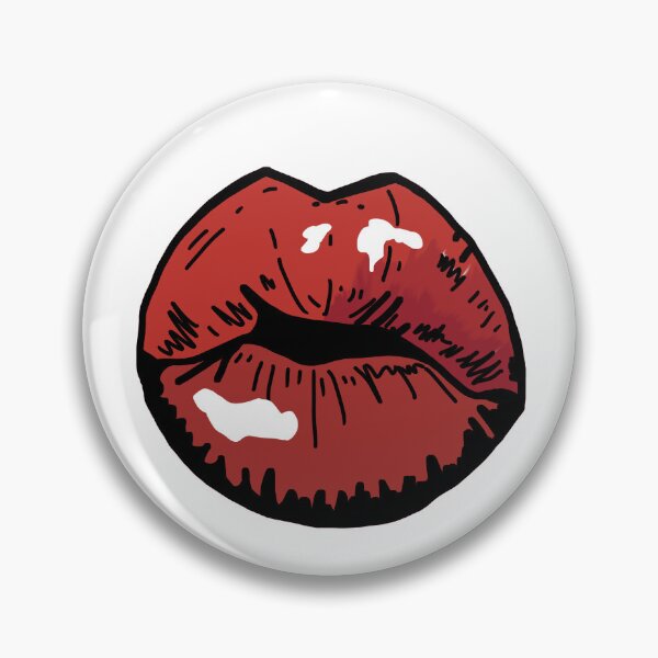 Item preview, Cute colorful red lips designed and sold by WildebeestSt.
