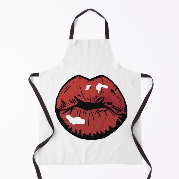 Item preview, Cute colorful red lips designed and sold by WildebeestSt.