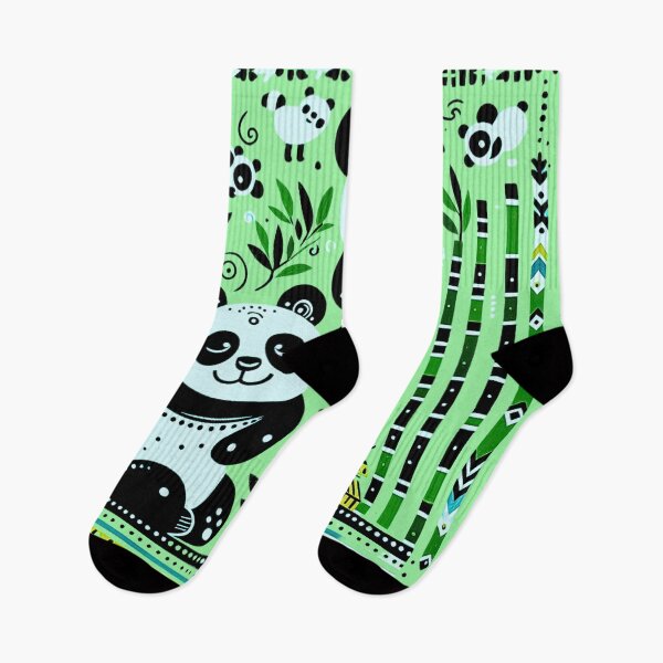 Item preview, 2 pandas with bamboo forest designed and sold by MerryCrown.