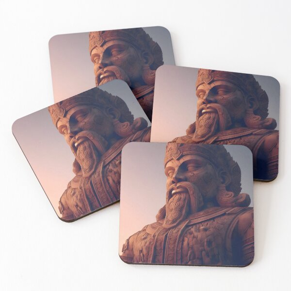 Item preview, Ancient King Colossus Design – Majestic Art Piece designed and sold by PandaTShirtShop.
