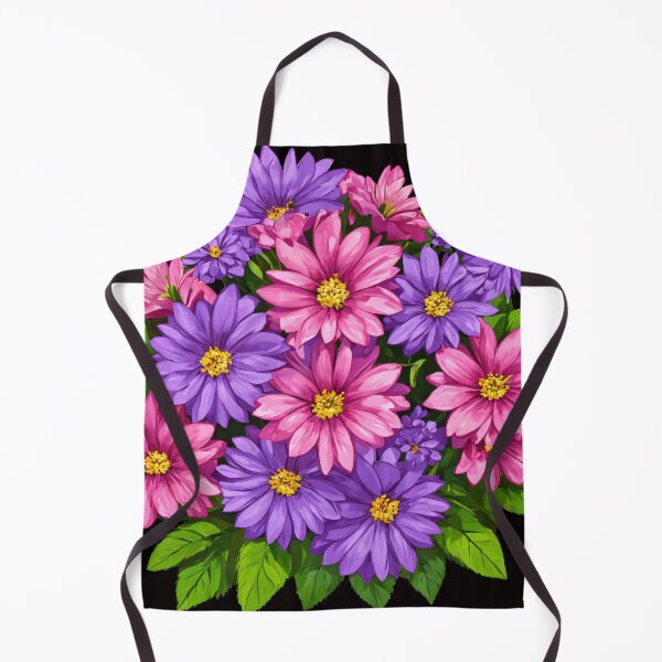 Item preview, Vibrant Bouquet Purple And Pink Flowers designed and sold by SeamPix.