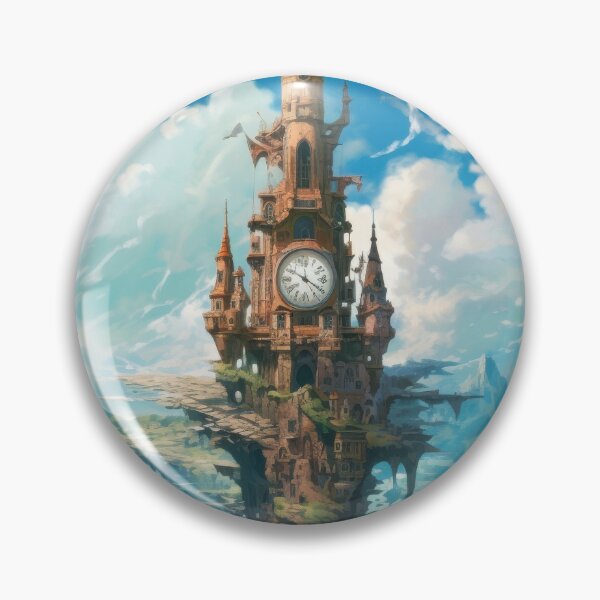 Item preview, Vintage Clock Tower designed and sold by InsanseCreation.