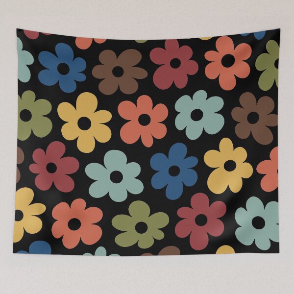 Item preview, Colorful Mod Floral Pattern designed and sold by tonymagnerart.