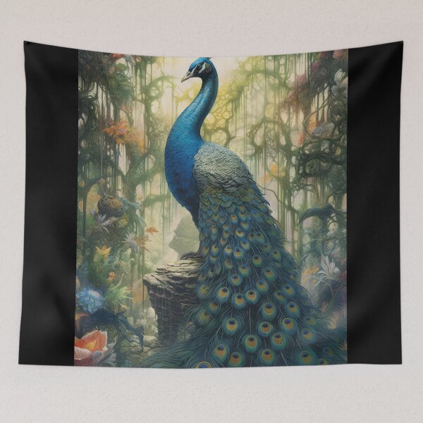 Item preview, Ethereal Peacock designed and sold by InsanseCreation.