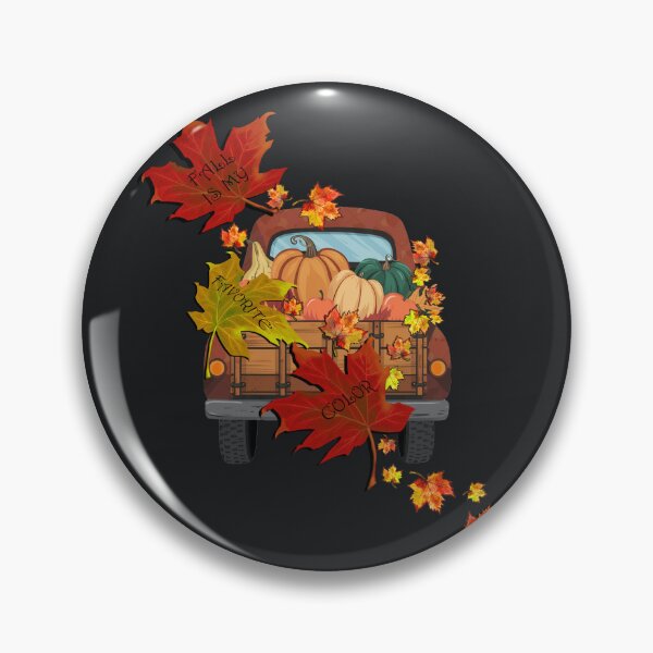 Item preview, Fall Vibes Old Truck, Pumpkins Autumn Season designed and sold by Cute & Sassy Custom Gifting Boutiques.
