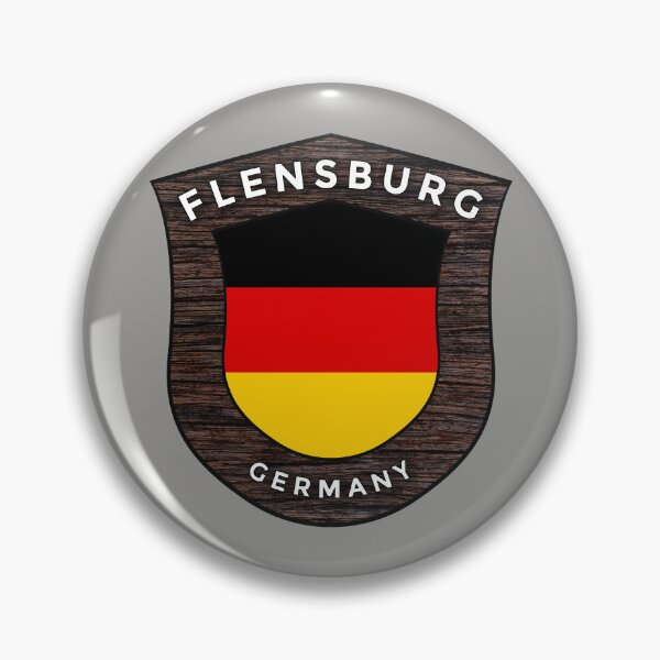 Item preview, Flensburg Germany Emblem Flag designed and sold by World Designs.