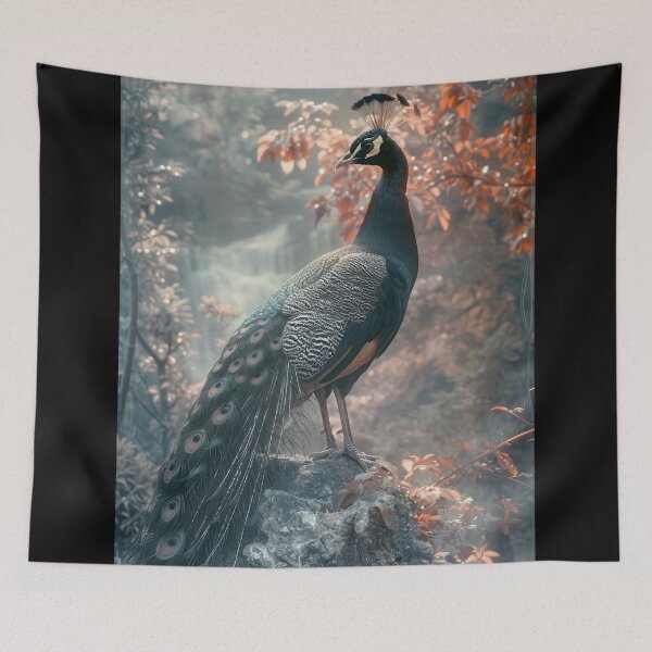 Item preview, Ethereal Peacock designed and sold by InsanseCreation.
