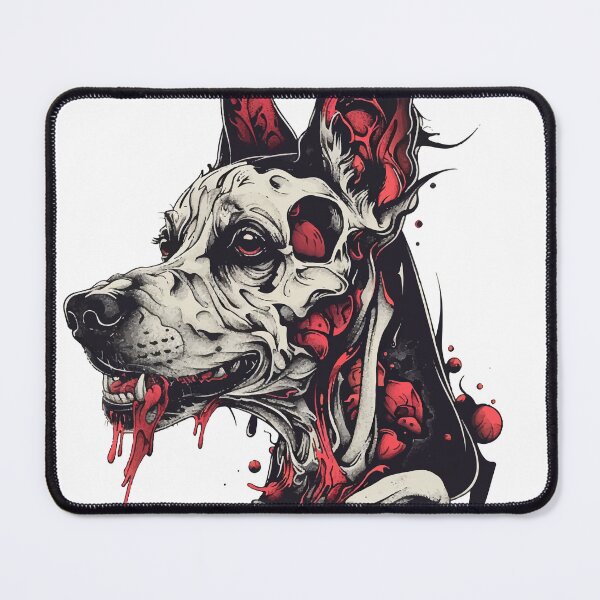 Item preview, Sinister Canine Skull Art designed and sold by nshaltiel.