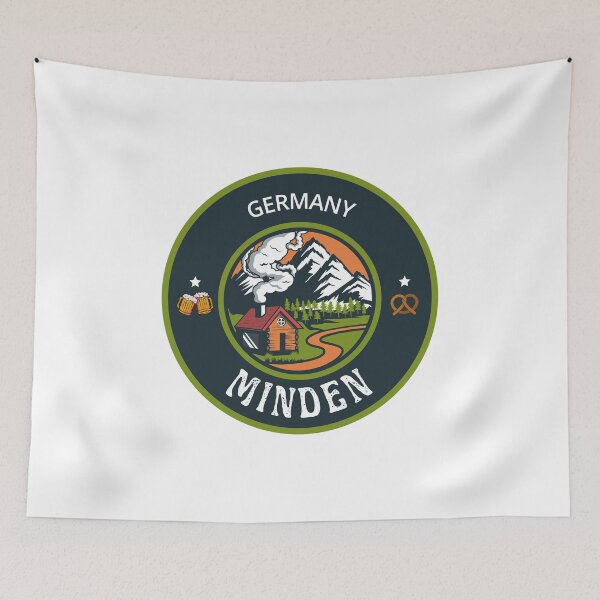 Item preview, Minden Germany Green Emblem designed and sold by World Designs.