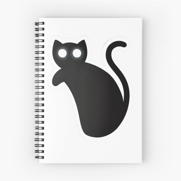 Item preview, Black cat for Halloween in minimal style designed and sold by totsapon14.