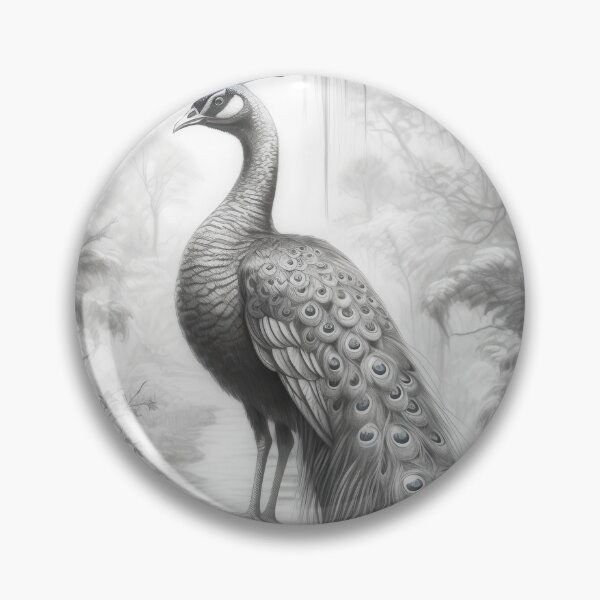 Item preview, Ethereal Peacock designed and sold by InsanseCreation.