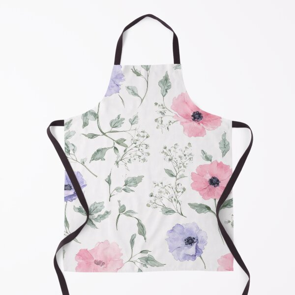 Item preview, Minimalist Soft Watercolor Floral Pattern designed and sold by SeamPix.