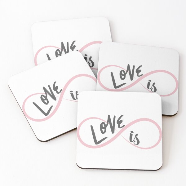 Item preview, Love is Infinite : Minimalist Black Line Art for Timeless Romance designed and sold by UniGift.
