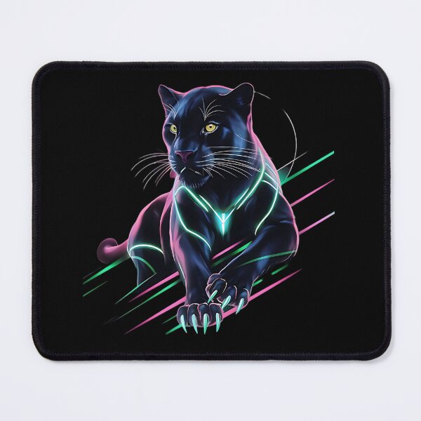 Item preview, Neon Panther: Futuristic Feline Power designed and sold by Taans-Creation.