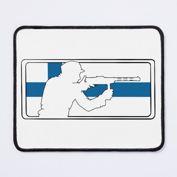 Item preview, finland soldier with suomi submachine gun designed and sold by pbfirefly.