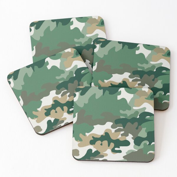 Item preview, A jungle camouflage Design with deep greens, brown, and vibrant mossy tones. designed and sold by HEMRO.