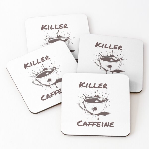 Item preview, Killer Caffeine Graphic Designer Sweatshirts Design designed and sold by BlkMoonShop.