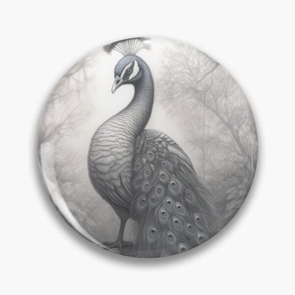 Item preview, Ethereal Peacock designed and sold by InsanseCreation.