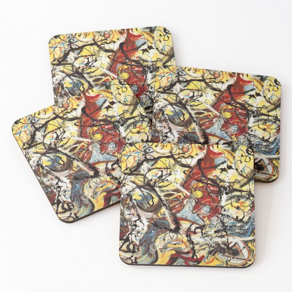 Item preview, Abstract Art by Jackson Pollock, jackson Pollock (1912-1956) United States designed and sold by J-Oua.