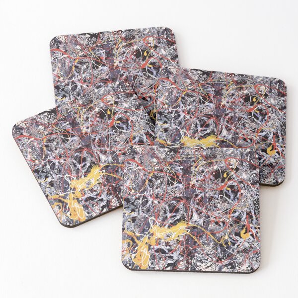 Item preview, Abstract Art by Jackson Pollock, jackson Pollock (1912-1956) United States designed and sold by J-Oua.