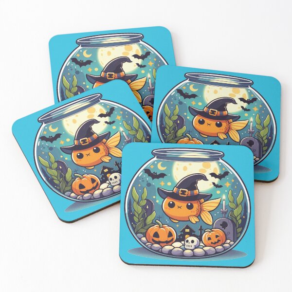 Item preview, FishWitch Halloween Aquarium designed and sold by Cosmic Lunatic.