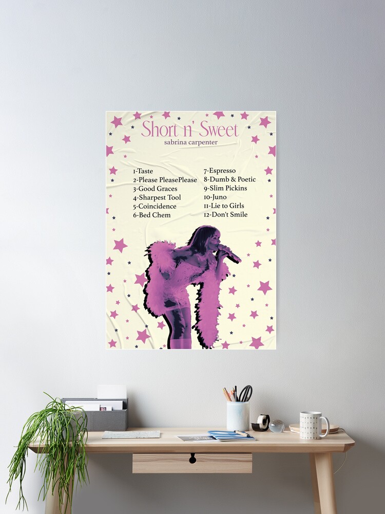 Short n’ Sweet tracklist Poster