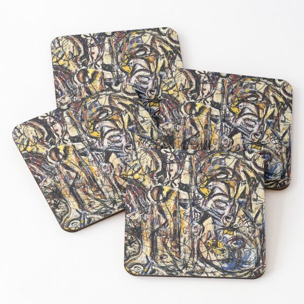 Item preview, Abstract Art by Jackson Pollock, jackson Pollock (1912-1956) United States designed and sold by J-Oua.