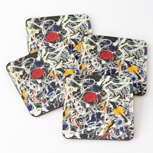Item preview, Abstract Art by Jackson Pollock, jackson Pollock (1912-1956) United States designed and sold by J-Oua.