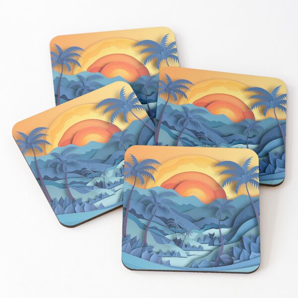 Item preview, Palm Oasis designed and sold by KootenayDesigns.