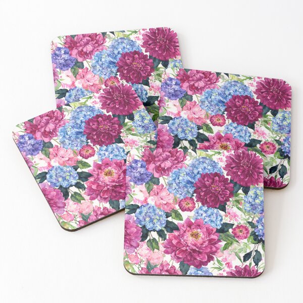 Item preview, Watercolor Garden Bloom Floral Pattern designed and sold by SeamPix.