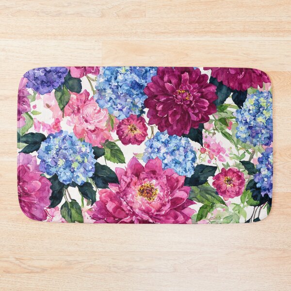Item preview, Watercolor Garden Bloom Floral Pattern designed and sold by SeamPix.